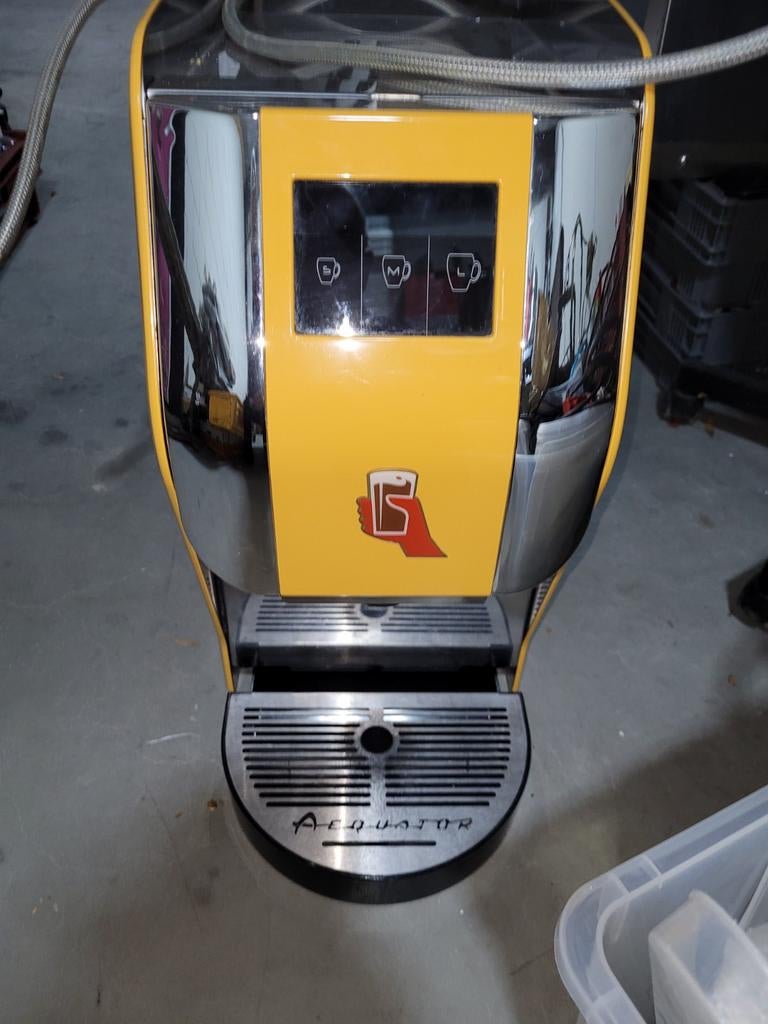 Chocomel Machine - Geel, Witgoed en Apparatuur, Koffiezetapparaten, Ophalen, Gebruikt, Overige typen, 10 kopjes of meer