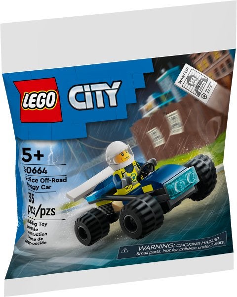 Lego Town City Police 30664 Police Off-Road Buggy Car Polyba, City, Lego, Ophalen of Verzenden, Complete set