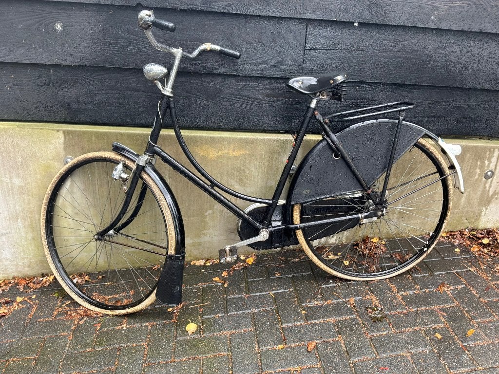 Vintage Gazelle fiets, Fietsen en Brommers, Ophalen, Terugtraprem, Gazelle, Jaren '50