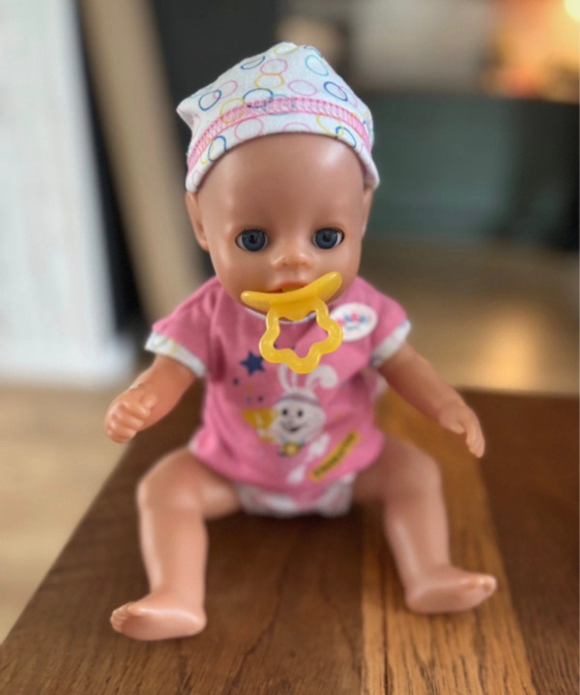 Zapf Baby Born Mini met kleding en accessoires, Ophalen of Verzenden, Zo goed als nieuw, Babypop