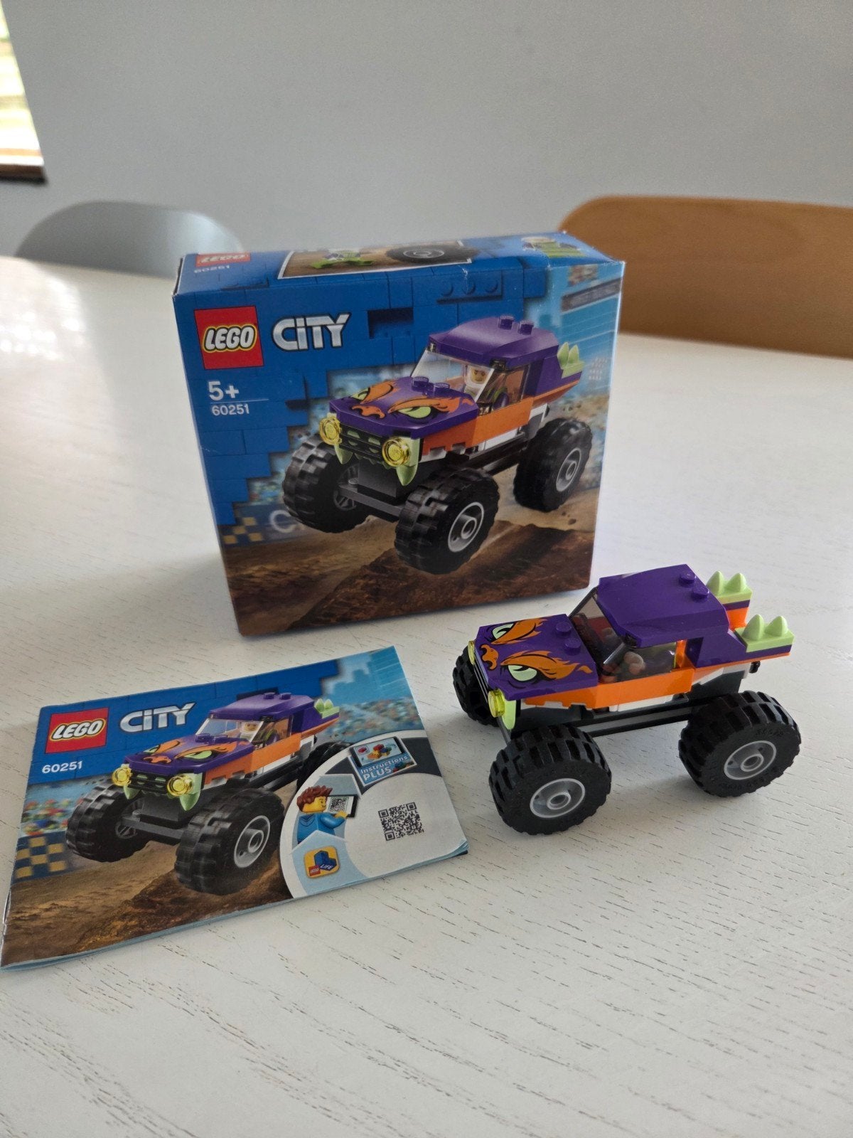 LEGO City Monster truck 6025, Inclusief instructies, City, Lego, Ophalen of Verzenden