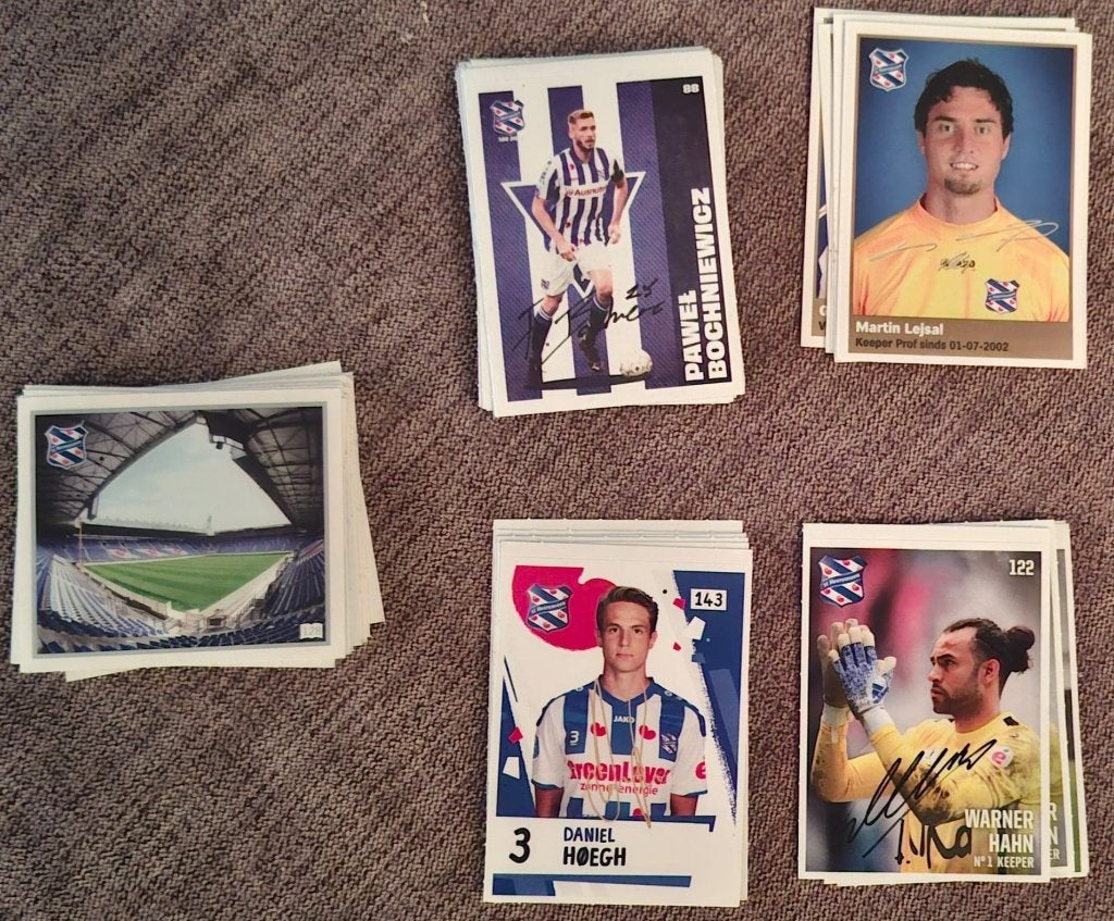 sc Heerenveen stickers, Ophalen of Verzenden, Zo goed als nieuw, Overige binnenlandse clubs, Poster, Plaatje of Sticker