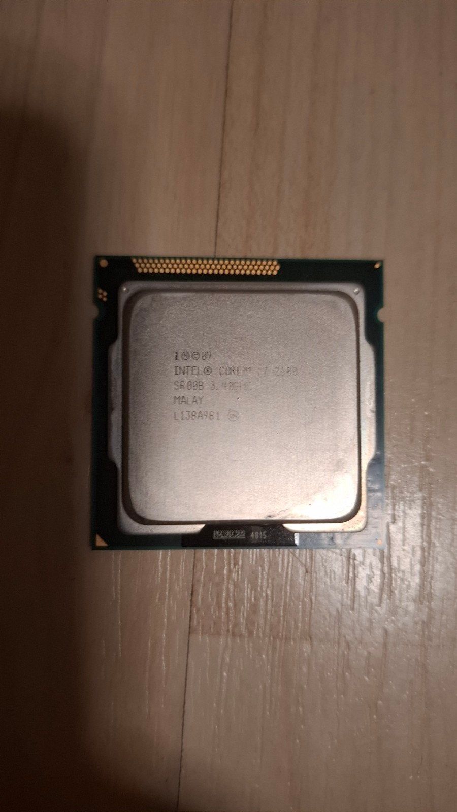 Intel core i7 2700 processor, Gebruikt, 4-core, Ophalen of Verzenden, Intel Core i7
