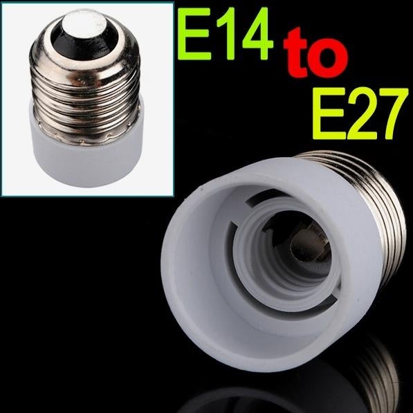 Adapter holder voor lamp base E14 to lamp base E27, Led-lamp, Minder dan 30 watt, Nieuw, E27 (groot)