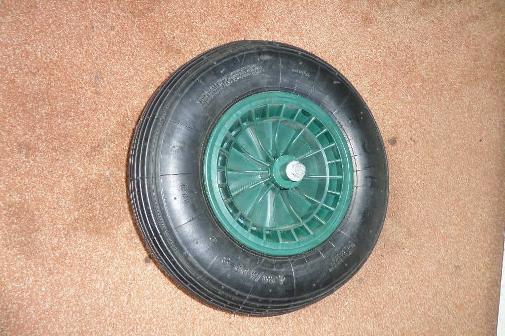 Kruiwagenwiel - Binnen- en buitenband - Nieuw - 400mm, Ophalen, Nieuw, Handmatig, Eenwielig