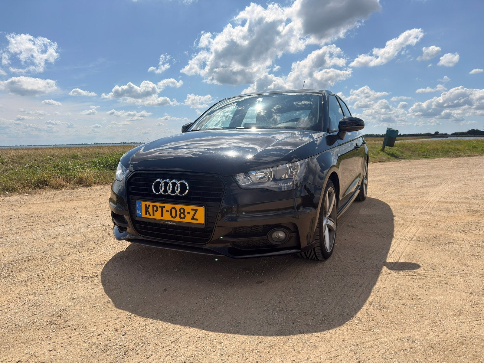 Audi A1 1.4 Tfsi 90KW SB S-tronic 2014 Zwart, Auto's, Audi, A1, 4 cilinders, 4 stoelen, 610 kg