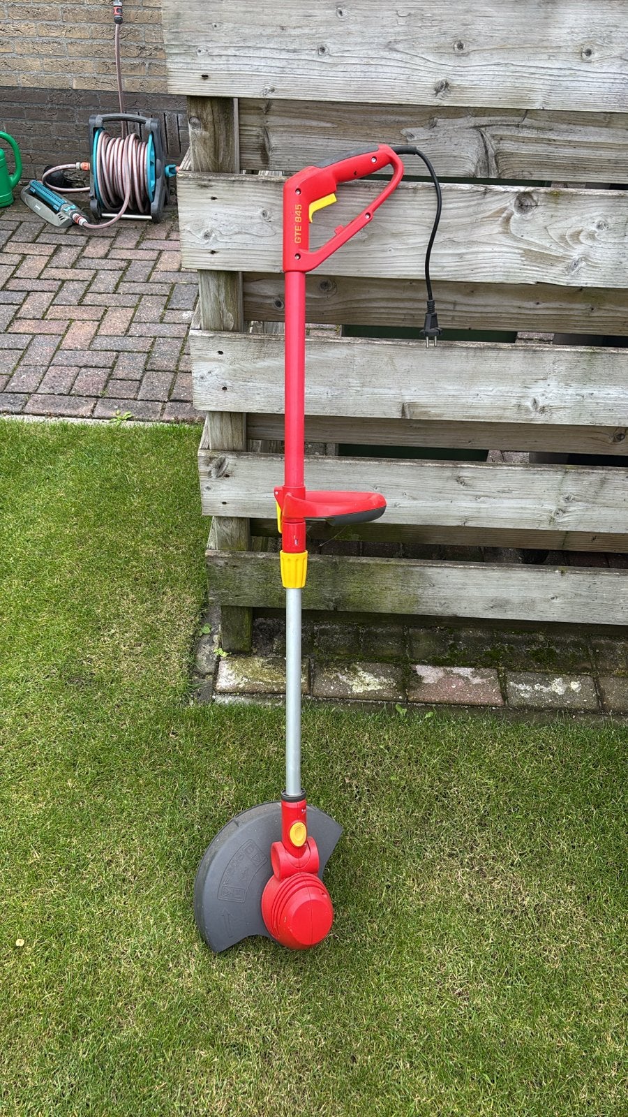 Wolf-Garten GTE 845 Elektrische Grastrimmer, Ophalen, Cirkelmaaier, Gebruikt, Elektrische grasmaaier