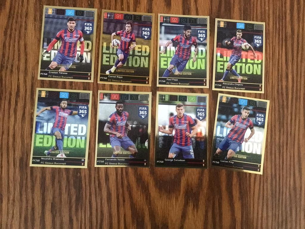 Panini 2015/2016. Fifa 365 limiteds cards, Verzenden, Zo goed als nieuw, Meerdere plaatjes