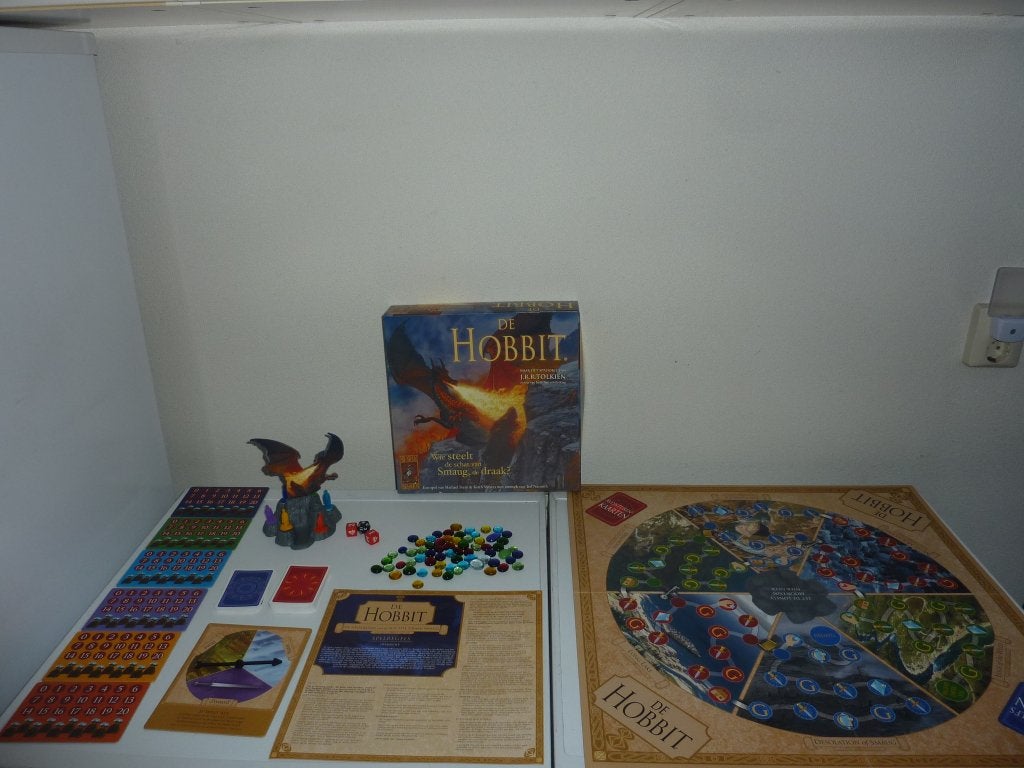 De Hobbit. Bordspel., Vijf spelers of meer, Ophalen of Verzenden, Gebruikt