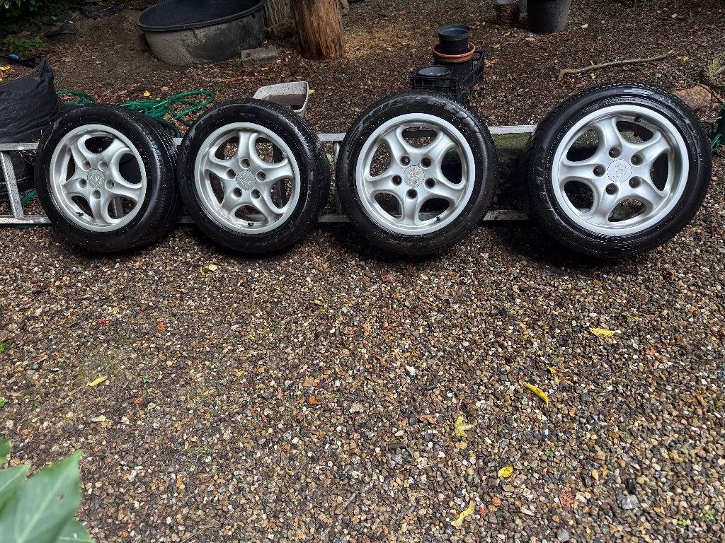 Te koop originele velgen Porsche 911, model 993., Ophalen, Gebruikt, Velg(en), 16 inch