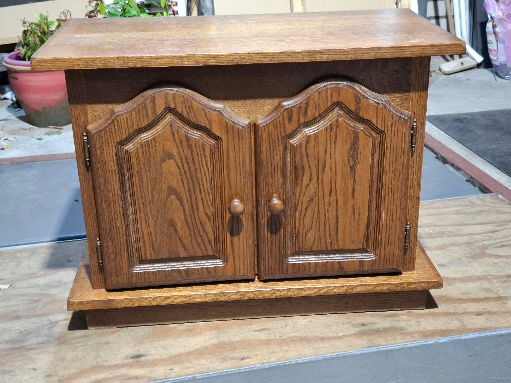 MOOI KLEIN DRESSOIR KASTJE BREED 80 CM DIEP 41 CM HOOG 60CM, Ophalen, Gebruikt, 50 tot 100 cm, 25 tot 50 cm