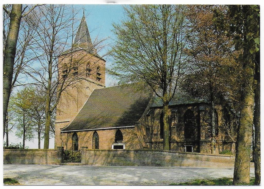 Buurmalsen Ned herv Kerk Ongelopen Ansichtkaart ( B4943 ), Verzamelen, Ansichtkaarten | Nederland, Ophalen of Verzenden, 1980 tot heden