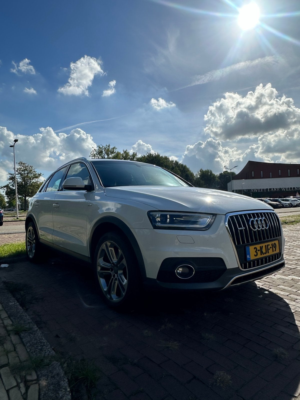 Audi Q3 2.0TFSI Quattro 125KW S-tron 2013 Wit, Auto's, Zwart, 4 cilinders, Wit, Vierwielaandrijving
