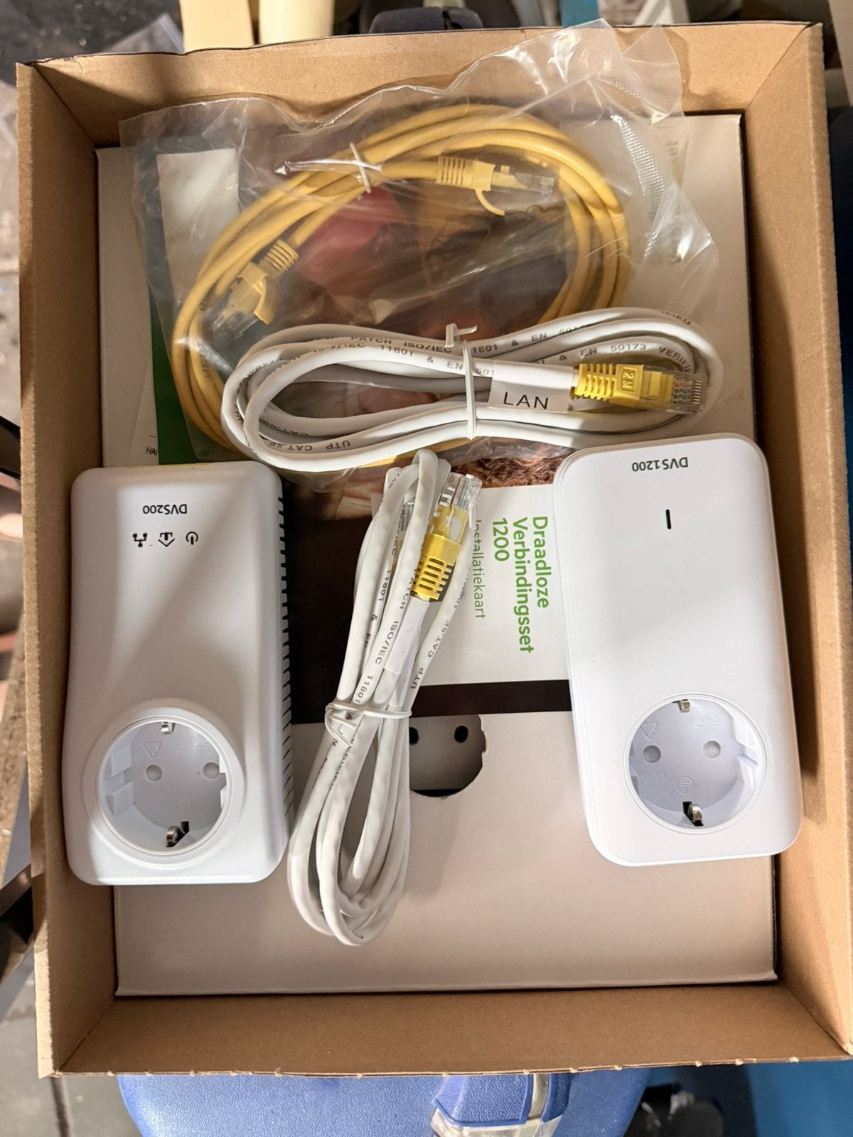 Draadloze verbindingset KPN 1200, Computers en Software, Ophalen of Verzenden, Zo goed als nieuw