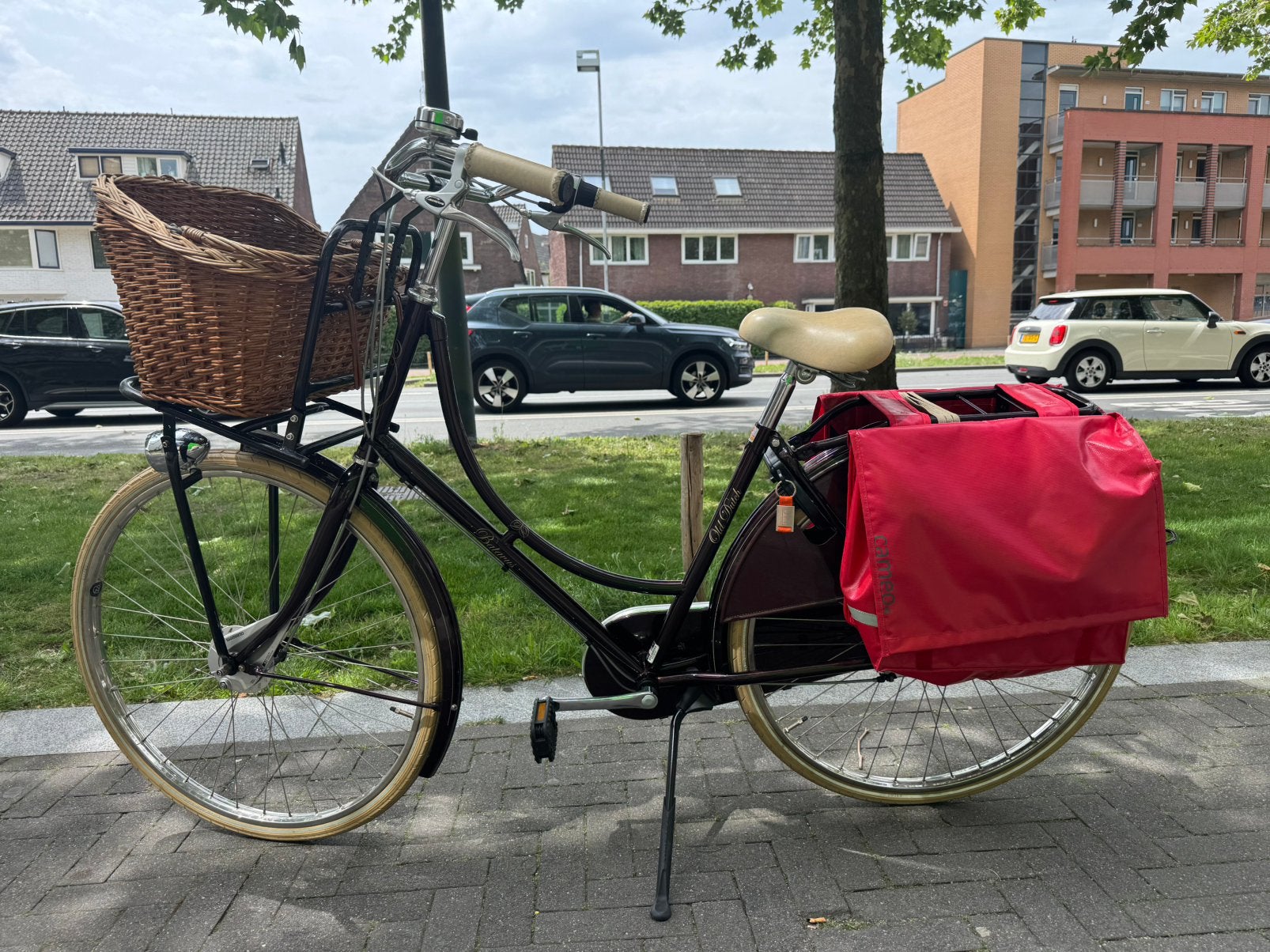 Omafiets batavus, Fietsen en Brommers, Ophalen, Versnellingen, Zo goed als nieuw, 50 tot 53 cm