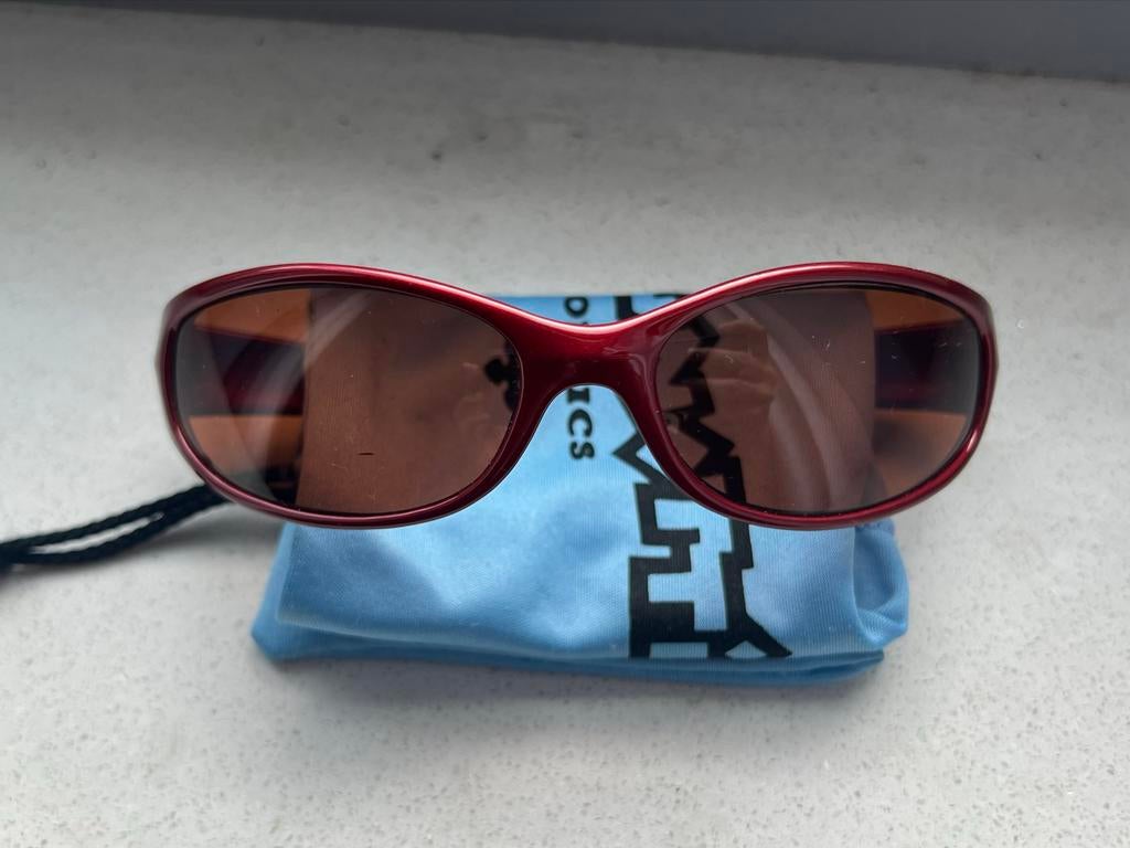 Brunotti Optics Sportzonnebril - Rood, Overige merken, Gebruikt, Zonnebril, Ophalen of Verzenden