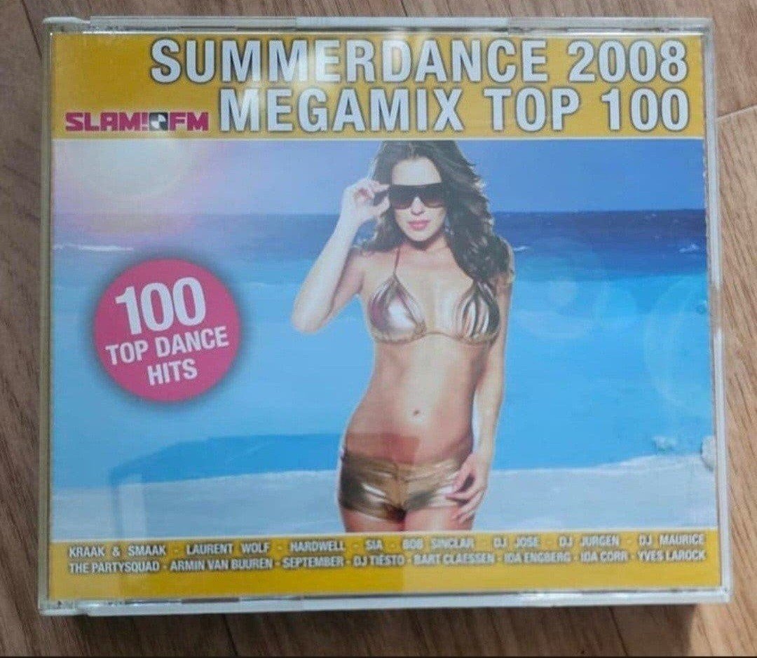 Summerdance 2008 Megamix Top 100 (Slam Fm) 3 Cd Box, Ophalen of Verzenden, Zo goed als nieuw