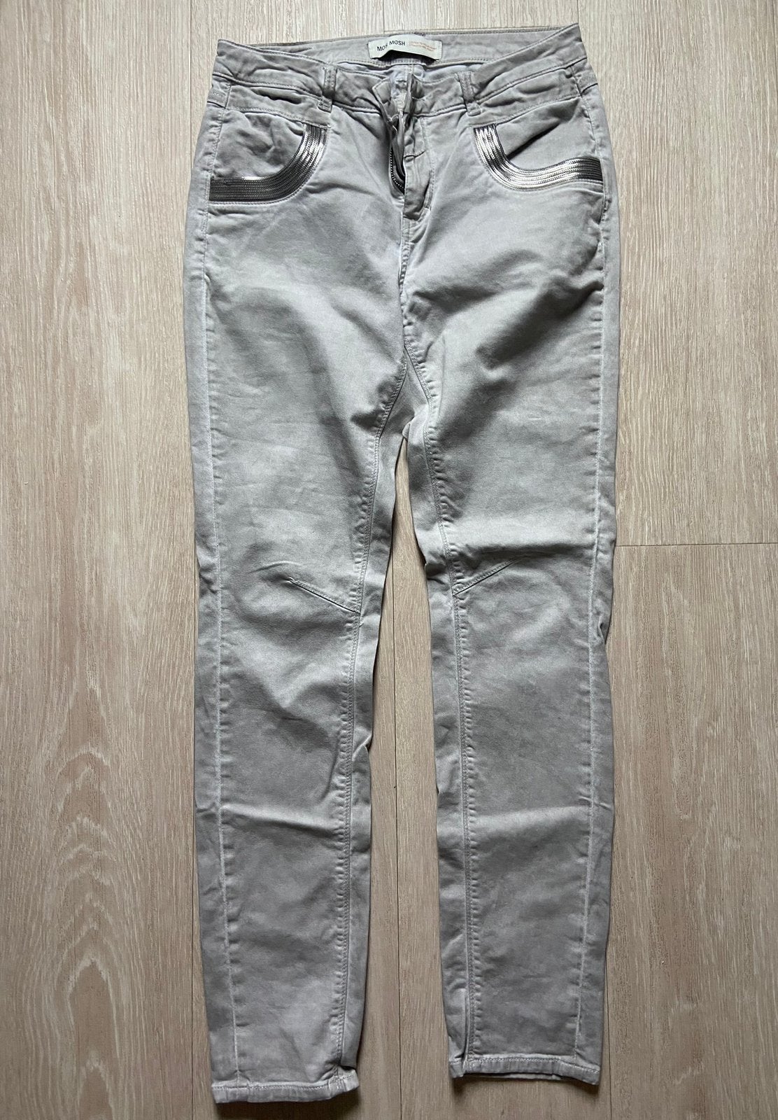 Broek/jeans Mos Mosh NIEUW maat S, Nieuw, Ophalen of Verzenden, Maat 36 (S), Grijs