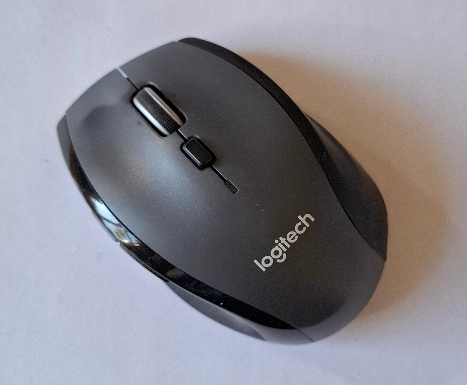 Logitech M705, Computers en Software, Muizen, Ophalen, Muis, Gebruikt, Ergonomisch