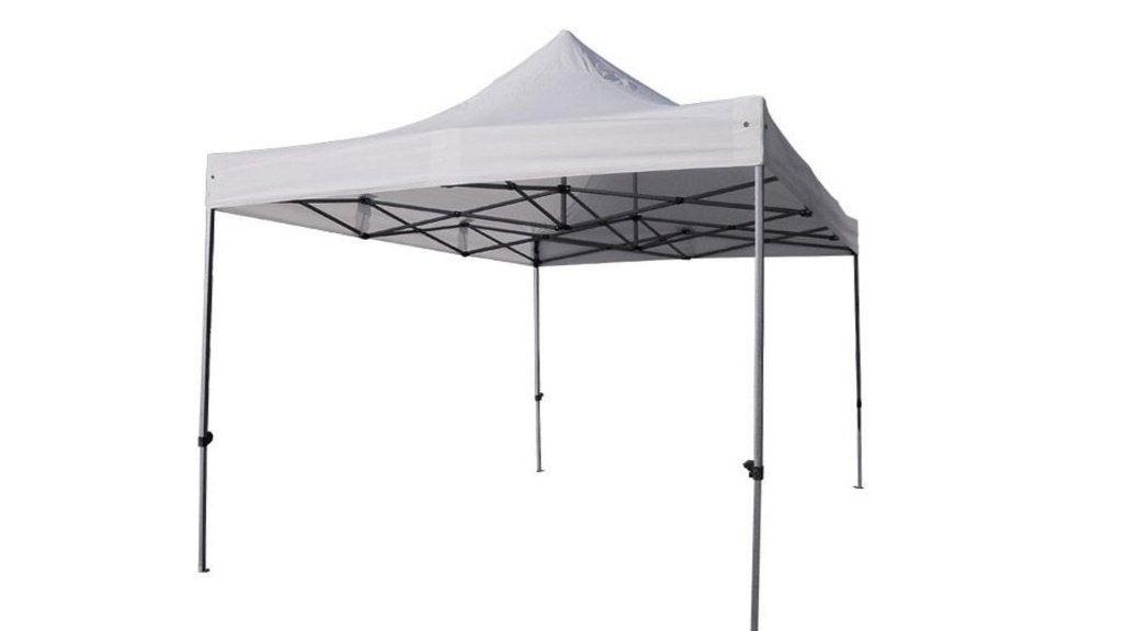 TE HUUR Partytent 3x3 easy-up licht grijs (zonder zijwanden), Ophalen, Zo goed als nieuw, Overige