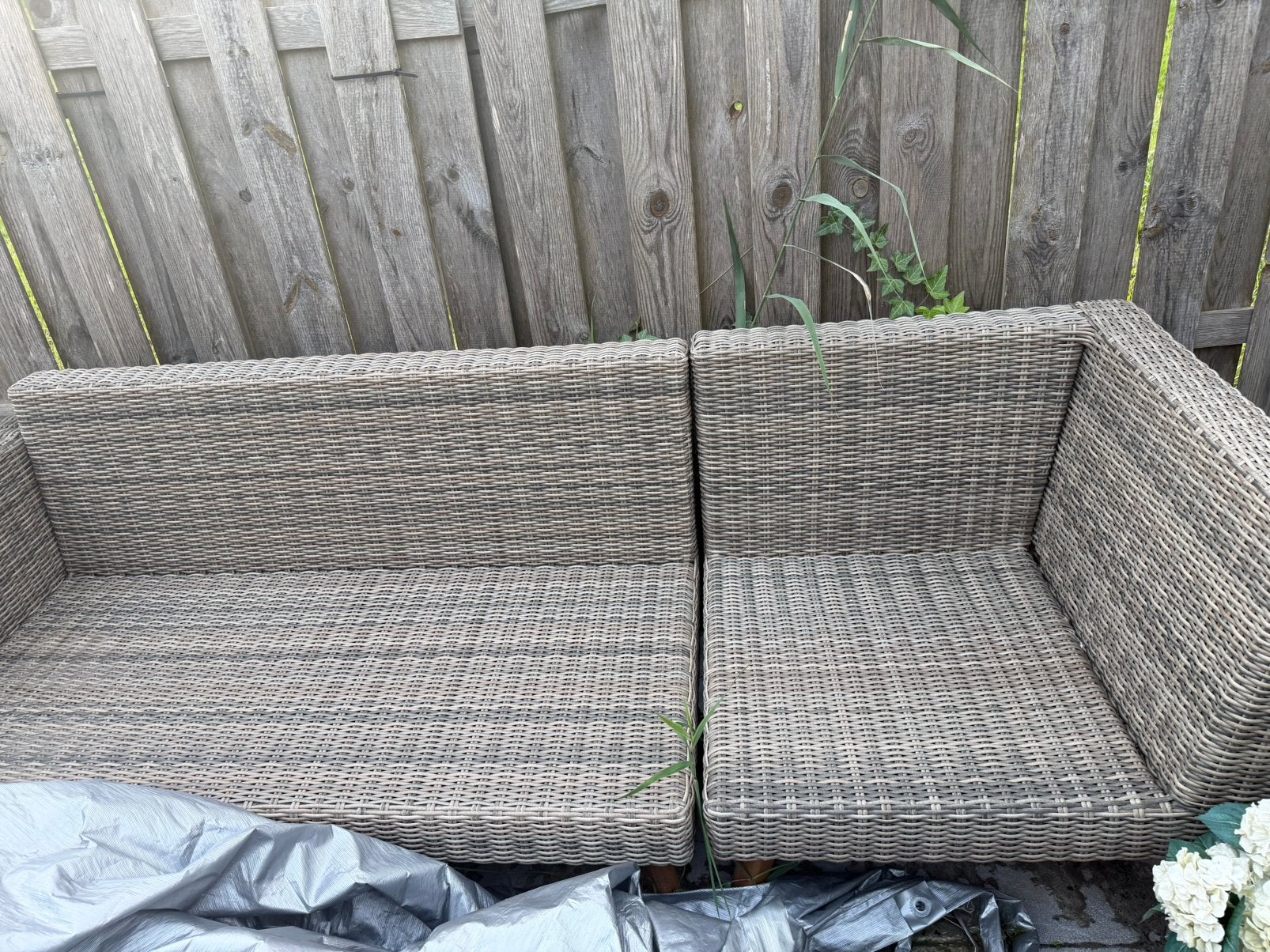 Zeer nette tuin zet met kussens, Tuin en Terras, Ophalen, Zo goed als nieuw