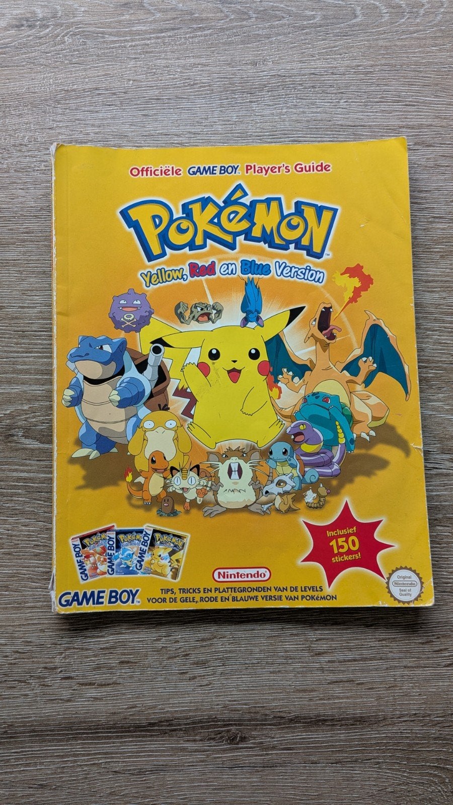 Pokémon Game Boy Player's Guide Yellow, Red en Blue Version, Ophalen of Verzenden, Gebruikt, Boek of Catalogus