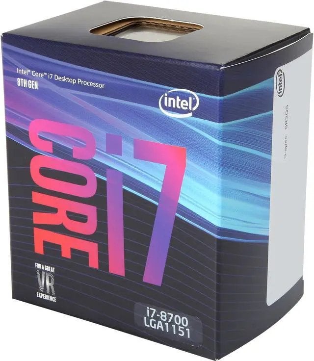 intel 6-Core i7 8700 3.20GHz desktop cpu |Tray| 65w TDP, Computers en Software, Ophalen of Verzenden, Gebruikt, 6-core, 3 tot 4 Ghz