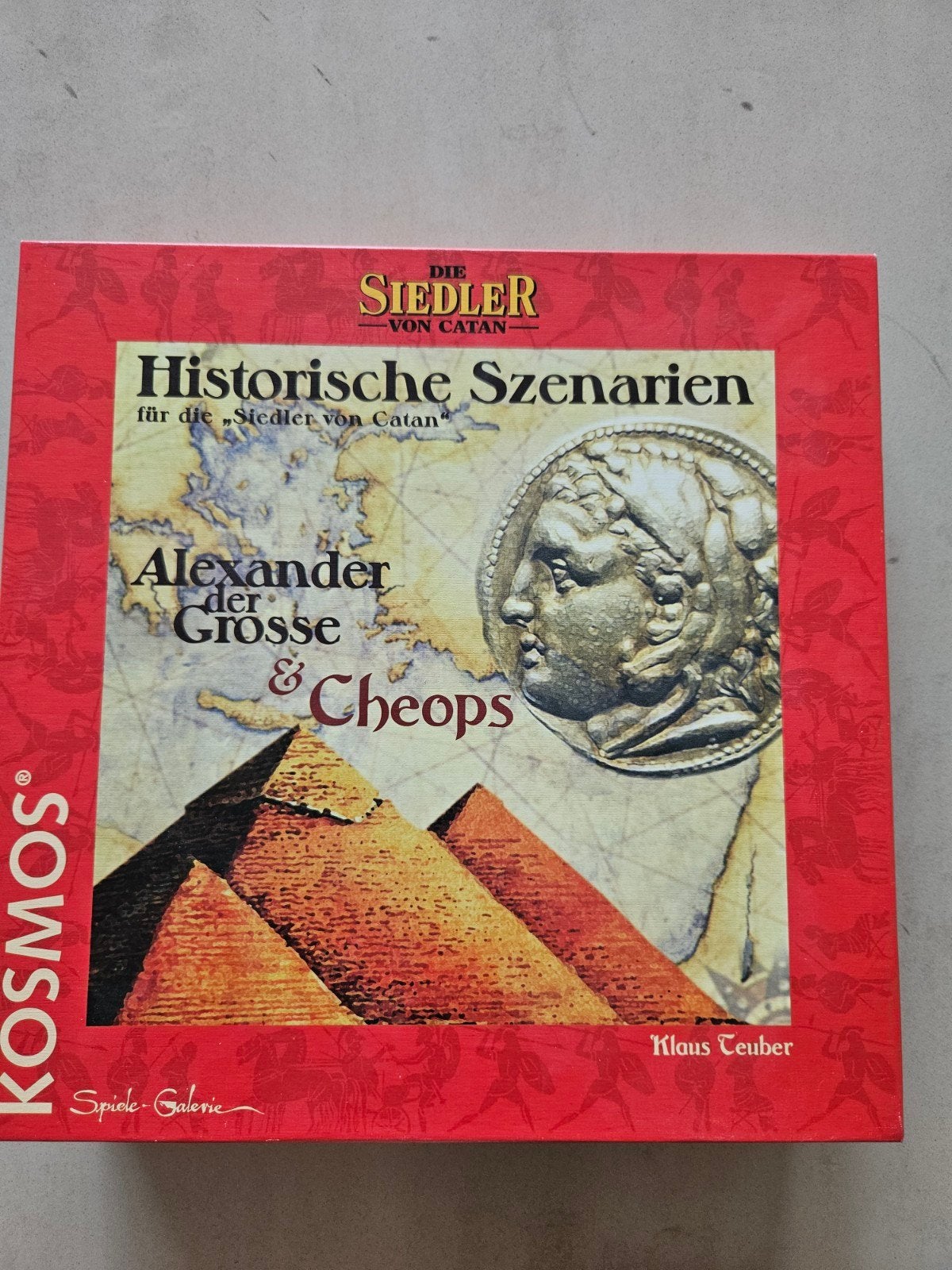 Catan Historische Scenario's: Alexander de Grote & Cheops, Ophalen of Verzenden, Zo goed als nieuw, Kosmos