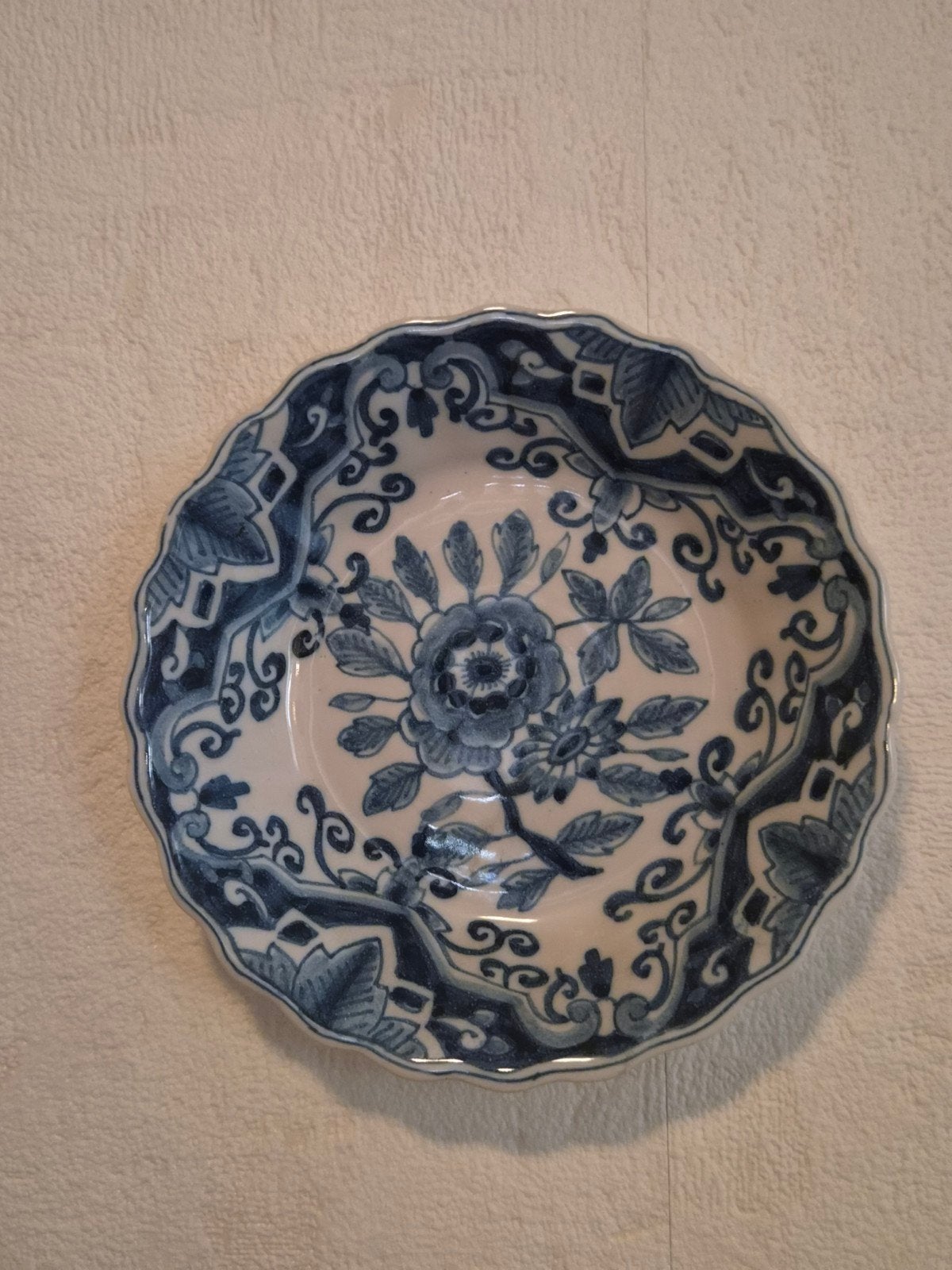 Delfts blauw wandbord, Antiek en Kunst, Antiek | Wandborden en Tegels, Ophalen of Verzenden