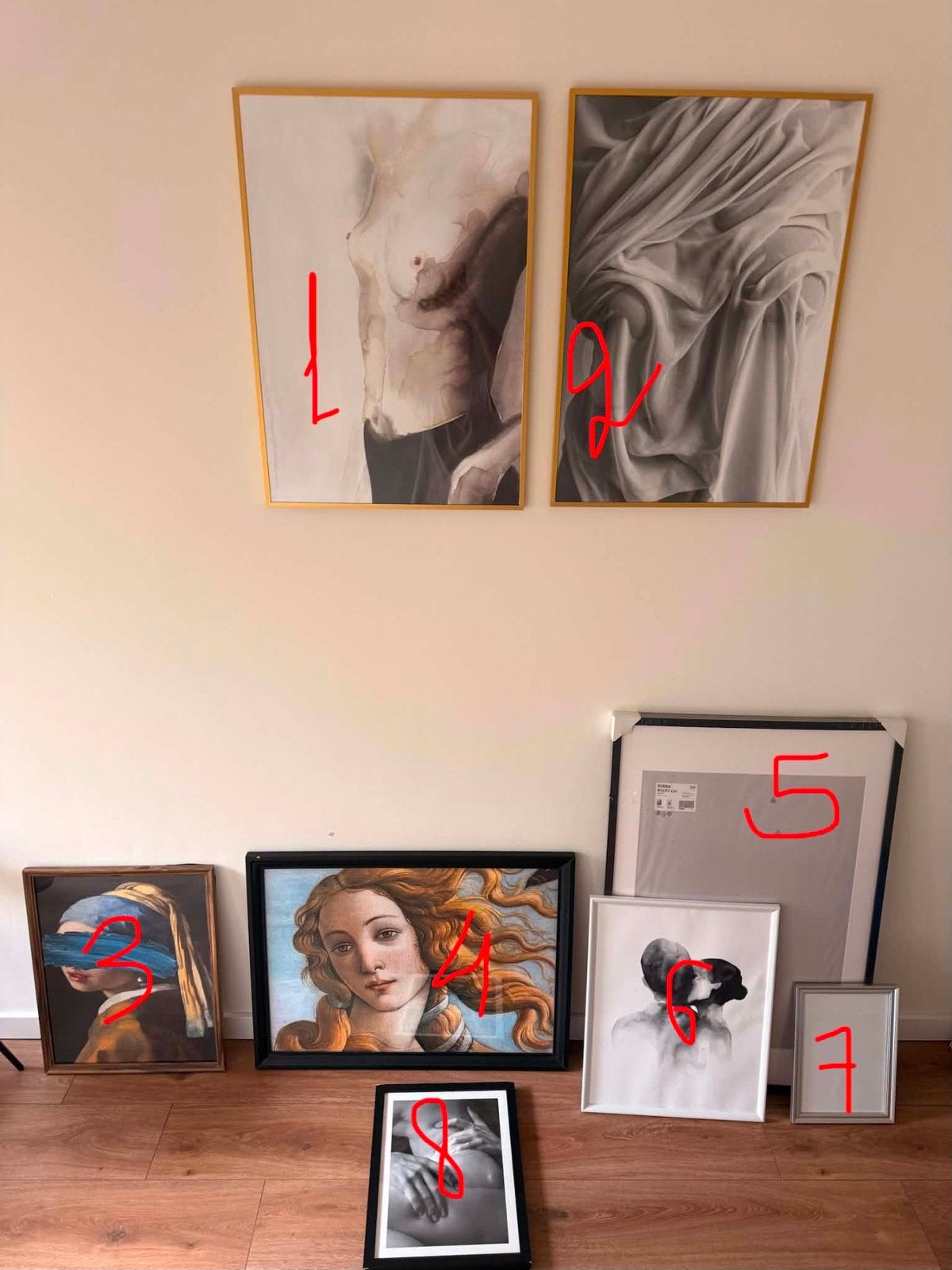 Poster & picture frames, Ophalen, Zo goed als nieuw, Hout