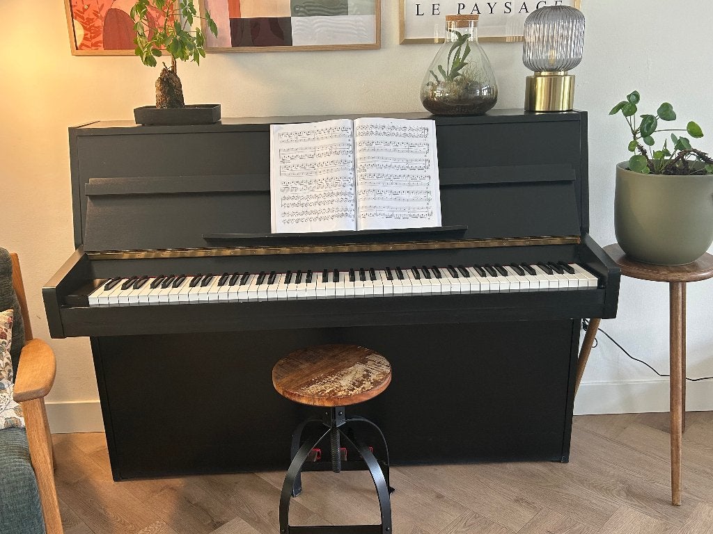 Piano Rippen zwart, Ophalen, Gebruikt, Zwart, Piano