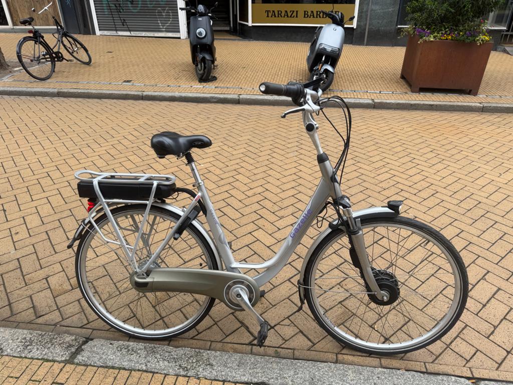 Gazelle Panasonic elektrische fiets - Goed onderhouden, Gebruikt, Budgetbikes, Ophalen of Verzenden, 51 tot 55 cm