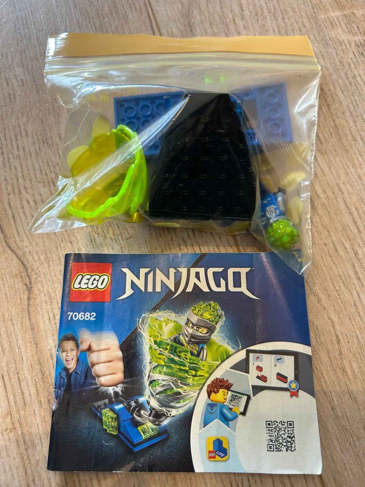 Lego Ninjago 70682 Spinjitzu Slam - Jay, Lego, Ophalen of Verzenden, Zo goed als nieuw, Inclusief instructies