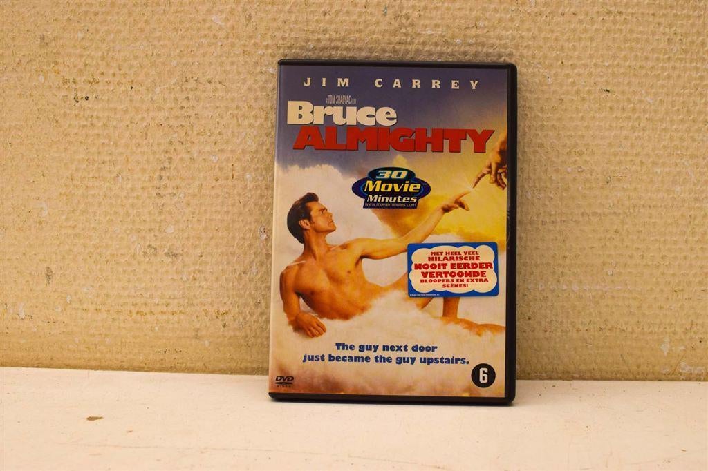 1 DVD Bruce Almighty 50875, Alle leeftijden, Ophalen of Verzenden, Gebruikt, Actiekomedie