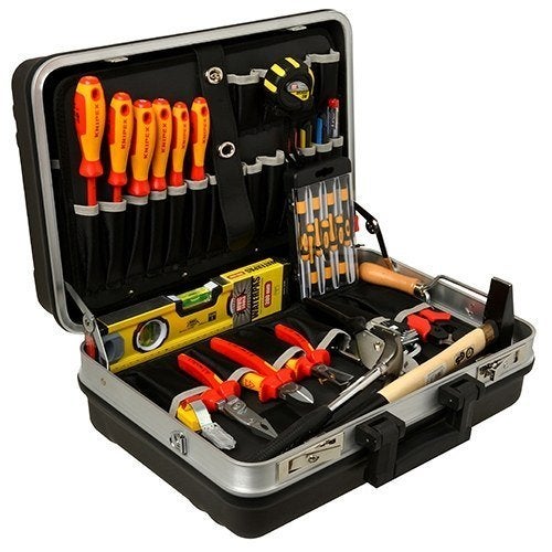 Gereedschapkoffer gevuld 38-delig o.a. Knipex, Verzenden, Nieuw