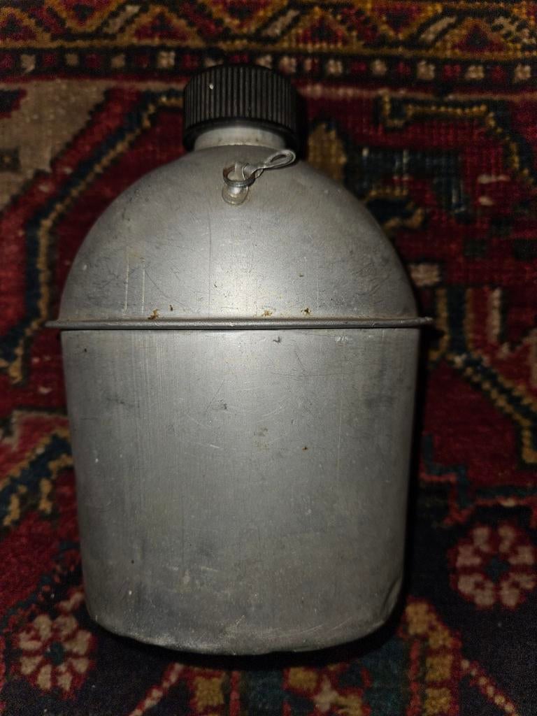 Vintage leger militaire kantine gestempeld Korea, Antiek en Kunst, Ophalen of Verzenden