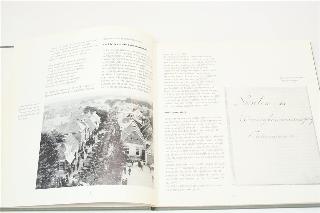 Bouwen op Goed Fundament — 75 Jaar Patrimonium Appingedam, Ophalen of Verzenden, Gelezen