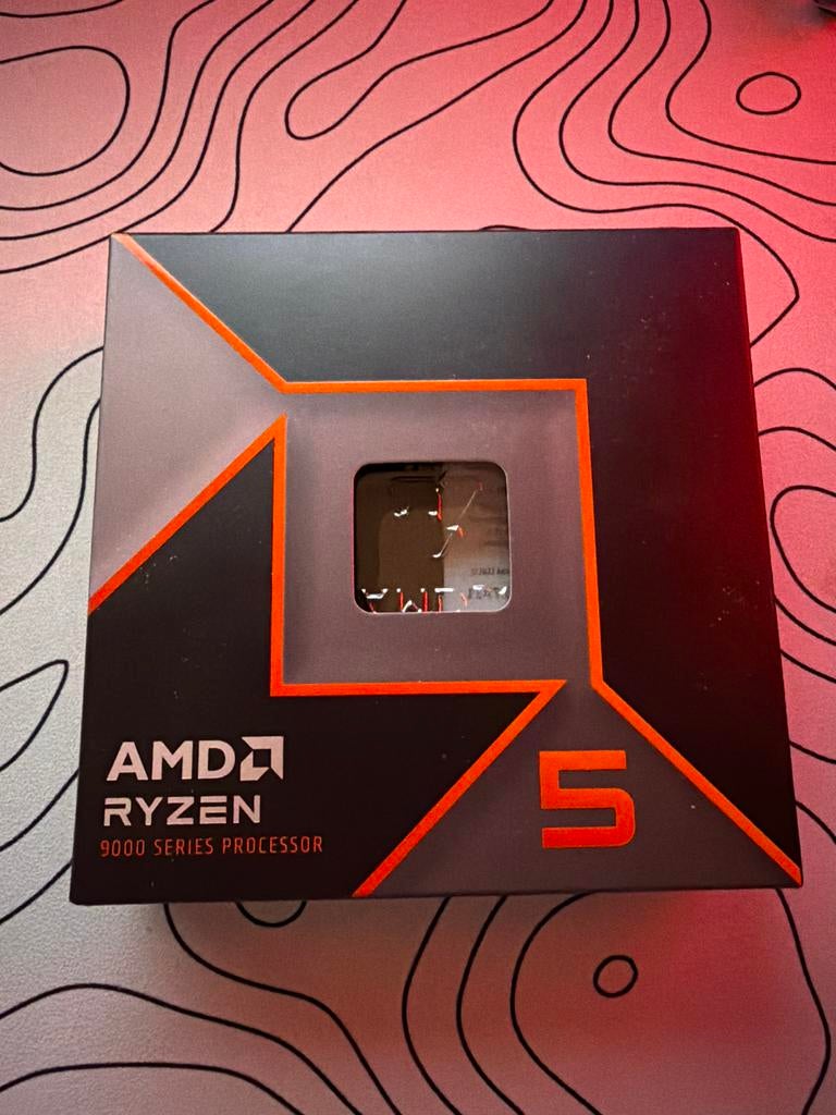 AMD Ryzen 5 9600X Processor -LEES DESCRIPTION, Computers en Software, Processors, Ophalen, 6-core, Zo goed als nieuw, 4 Ghz of meer