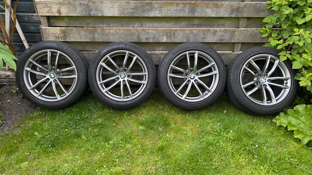 Schadevrije BMW 662M 18inch breedset Runflat Zomerbanden, Ophalen, BMW