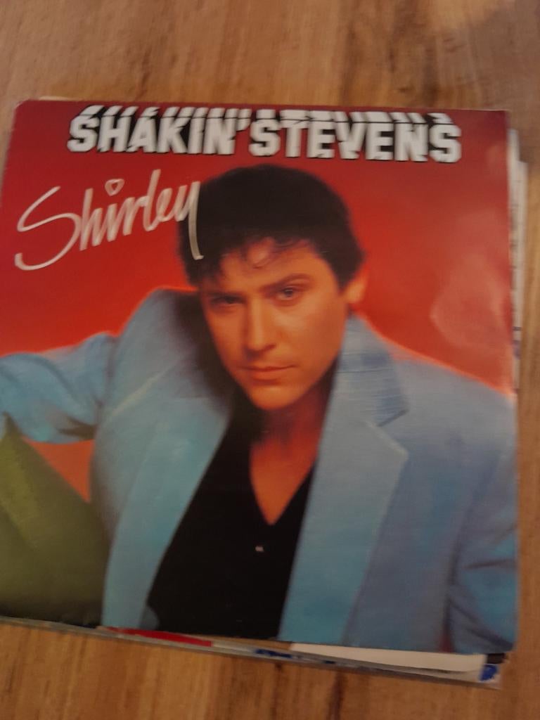 Shakin stevens 7inch shirley, Cd's en Dvd's, Ophalen of Verzenden, Zo goed als nieuw, Pop