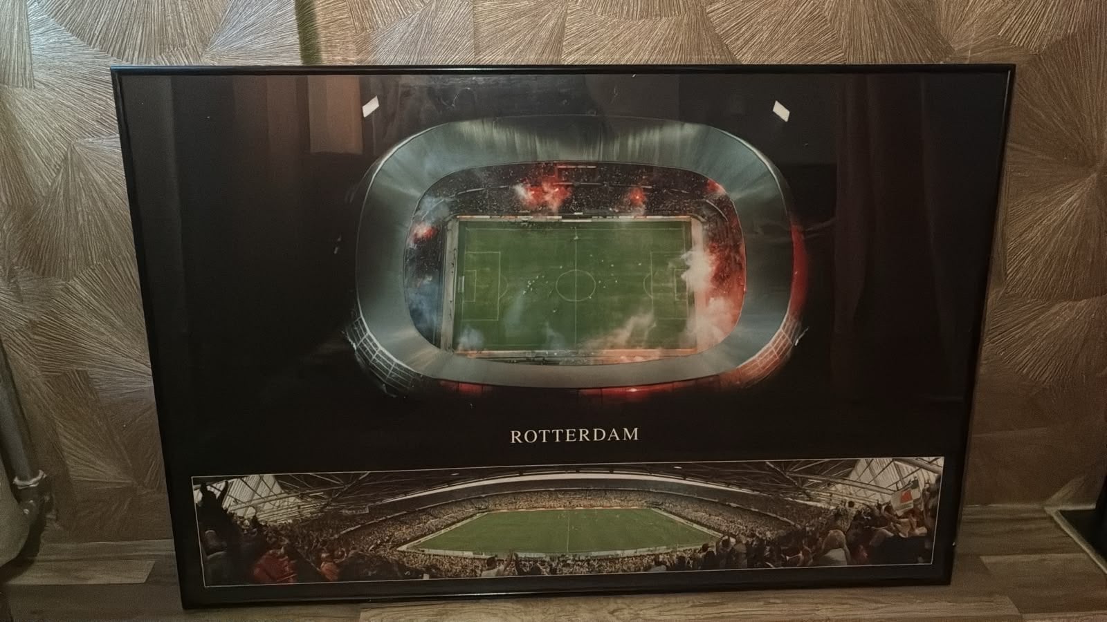 De Kuip Feyenoord Stadion Poster/Print, Ophalen, 50 – 75, Gebruikt, 75 tot 100 cm