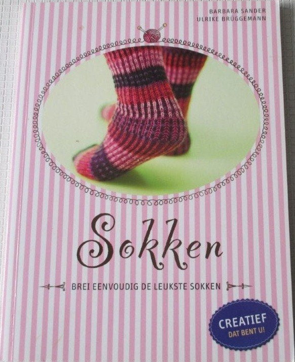 Breiboek,breien,Sokken / Brei eenvoudig de leukste Patentsok, Hobby en Vrije tijd, Verzenden, Zo goed als nieuw, Breien, Patroon of Boek