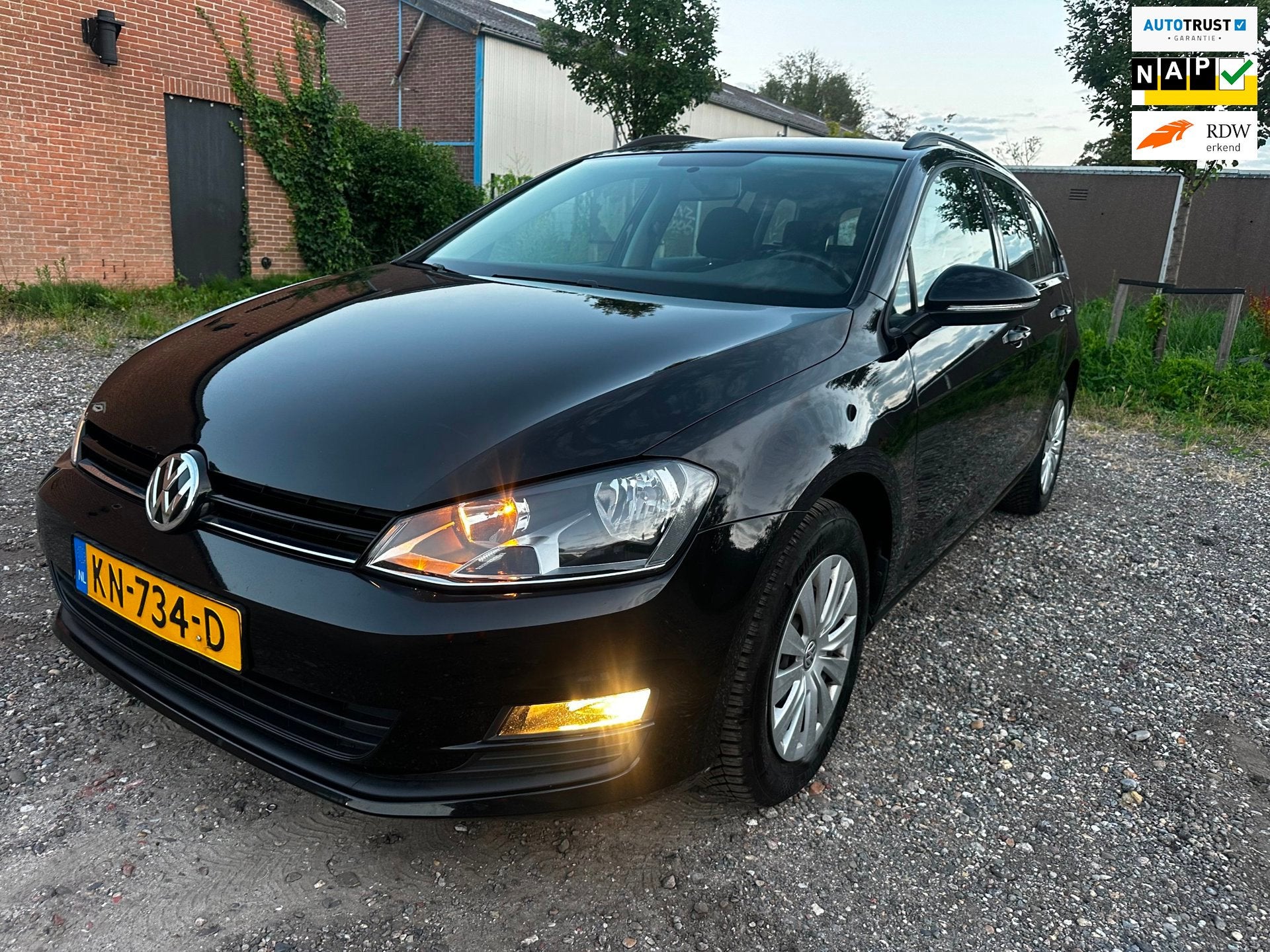 Volkswagen Golf Variant 1.6 TDI 2016 DSG CARPLAY NL Navi 1ei, Auto's, Gebruikt, Euro 6, 4 cilinders, 700 kg