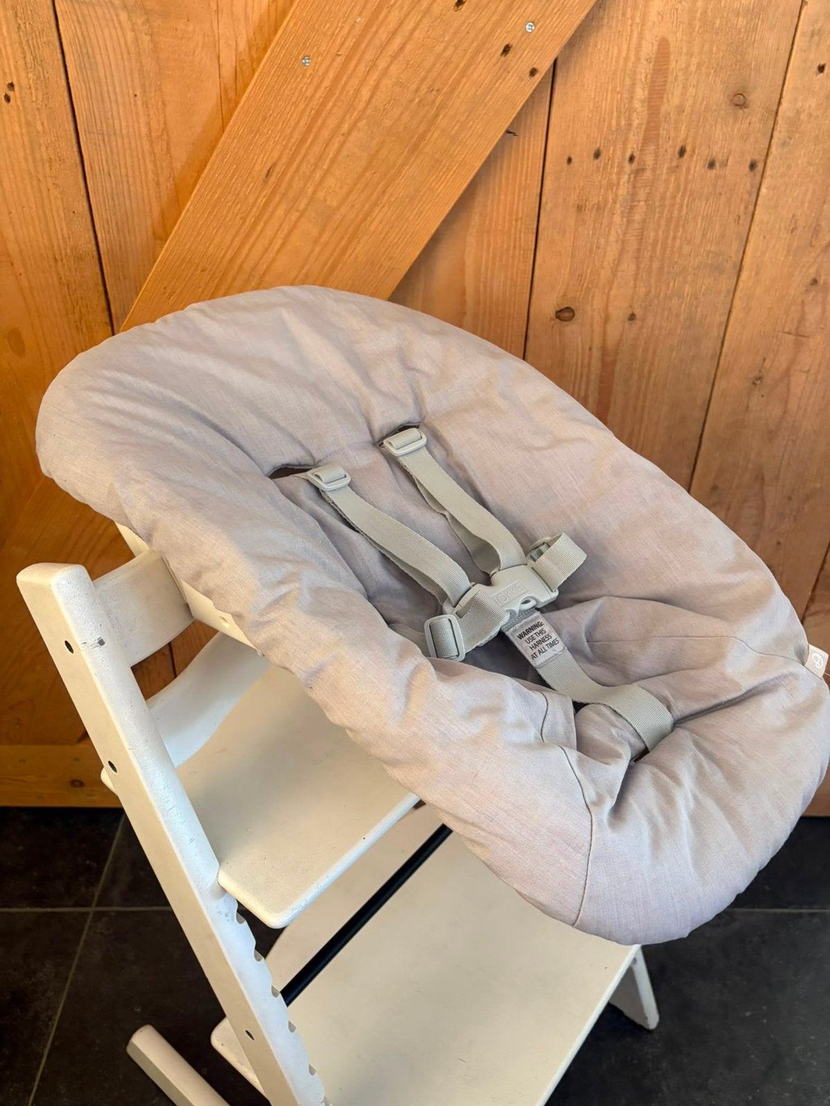 Stokke Tripp Trapp Newborn set Grey incl. speelboog, Ophalen, Zo goed als nieuw, Overige typen