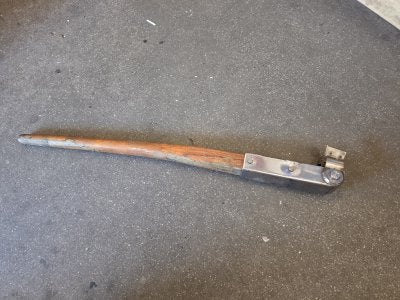 Helmstok met beslag L: 105 cm
