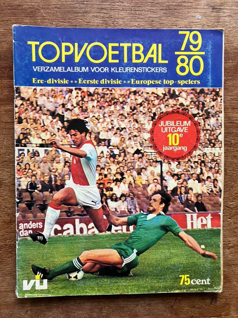 Panini vanderhout 1979-1980, Ophalen of Verzenden, Gebruikt, Buitenlandse clubs, Poster, Plaatje of Sticker