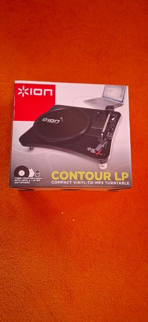 ION Contour LP USB-platenspeler, Ophalen of Verzenden
