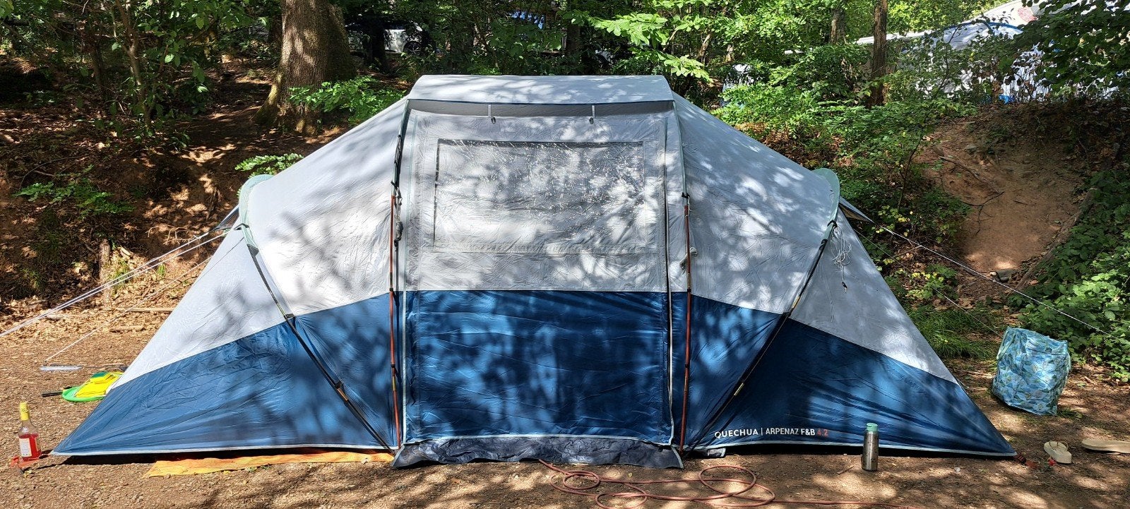 Quechua Arpenaz 4.2 Fresh & Black tent - uitstekende staat, Ophalen