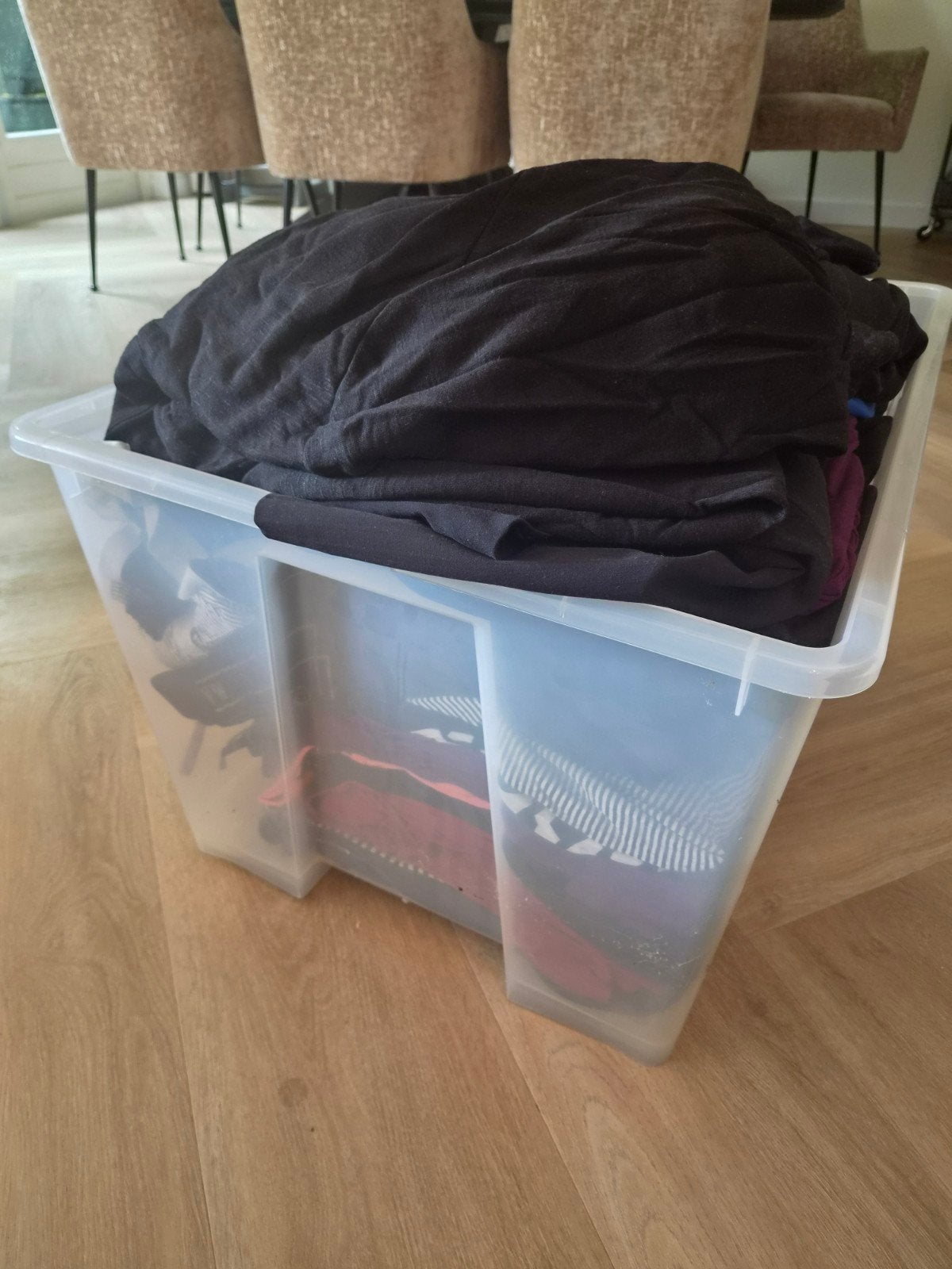 Grote partij plussize kleding (52-58) voor opkoper, Ophalen