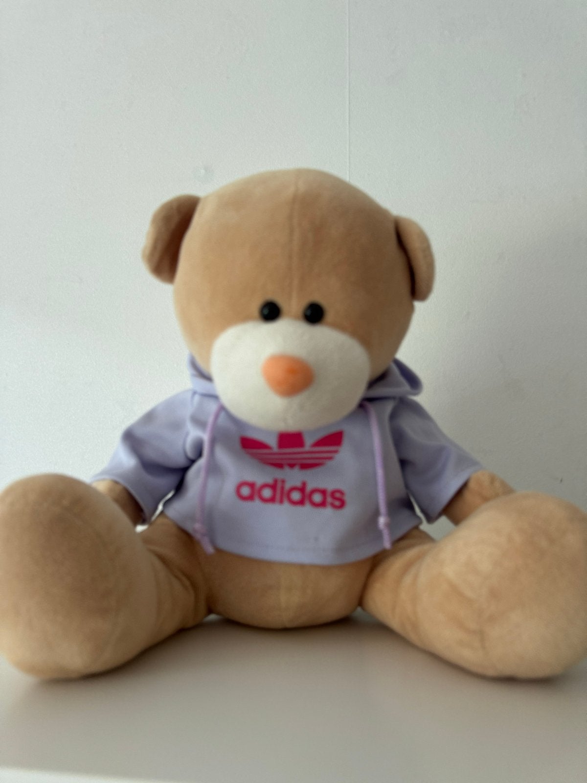 Adidas Knuffelbeer - Zo goed als nieuw, Ophalen, Overige merken, Beer, Zo goed als nieuw